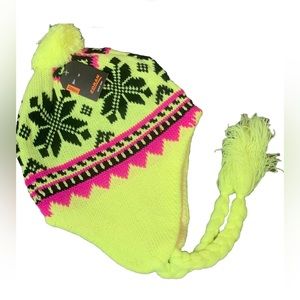 🎉 Neon Braided Toque (Unisex)